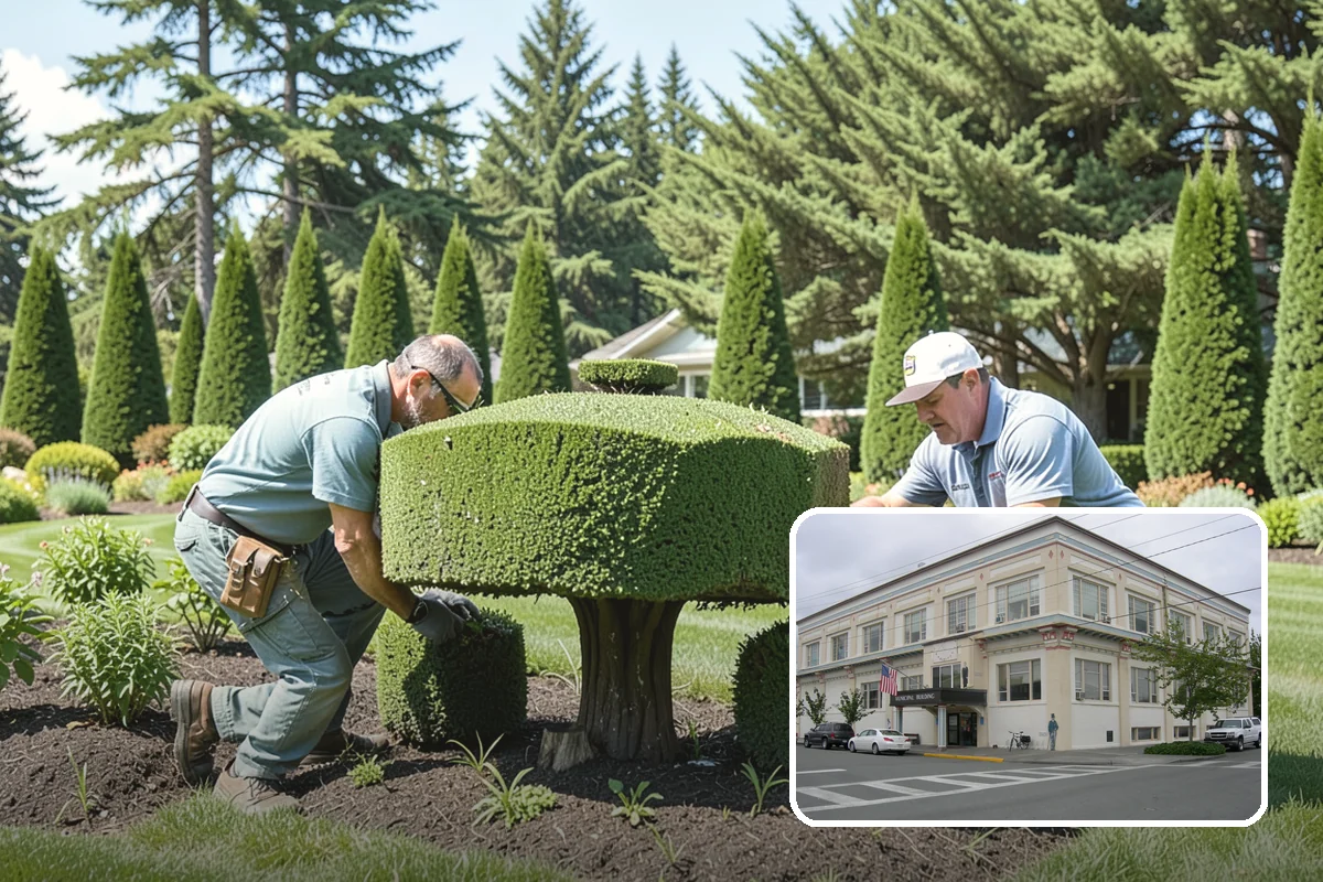 Lawn Blowing in Anacortes, Skagit County, WA - Removes matted leaves and needles that smother turf