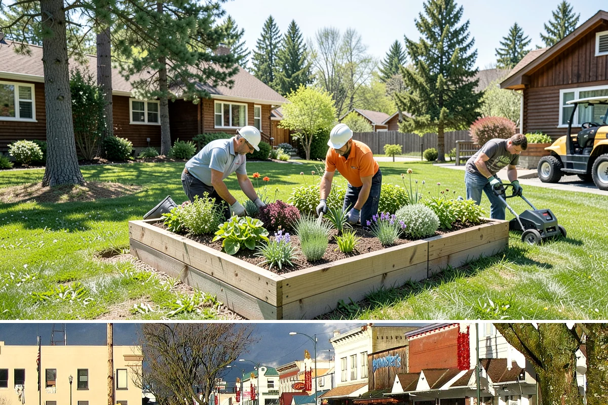 Lawn Blowing in Arlington, Snohomish County, WA - Blowing is in highest demand from October through December during heavy leaf and needle drop, and after the windstorms common to...