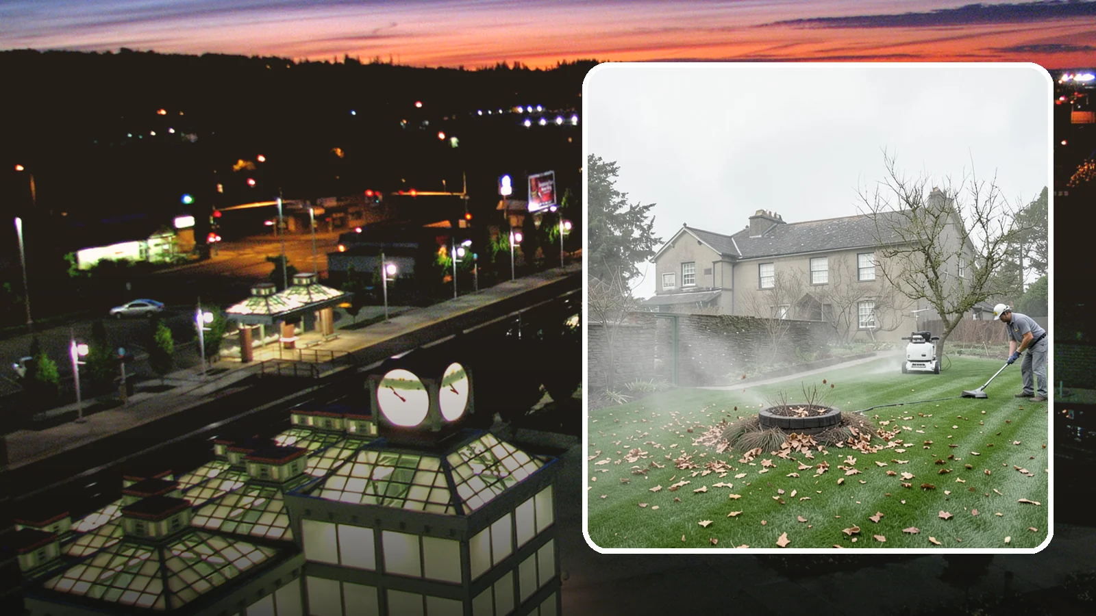 Lawn Blowing in Auburn, King County, WA - Clear fallen leaves, fir needles, and yard debris from your turf and hardscapes with thorough power blowing.