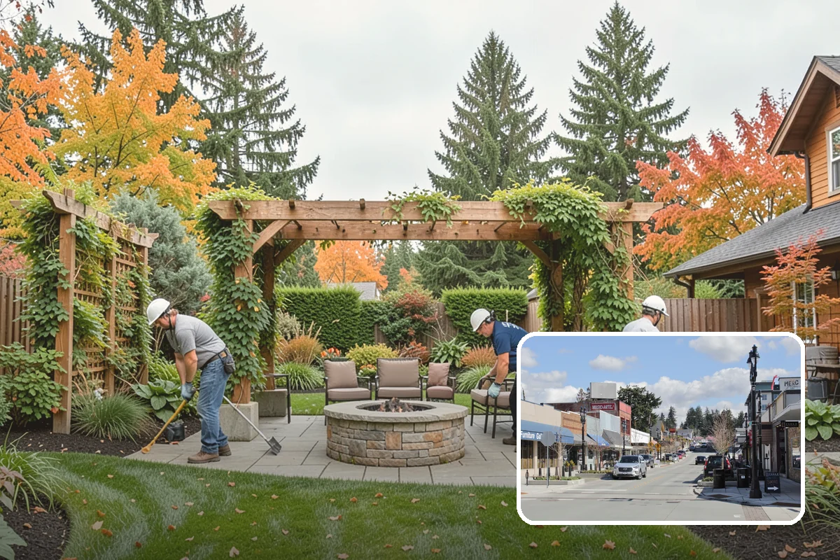 Lawn Blowing in Bothell, King County, WA - Removes matted leaves and needles that smother turf