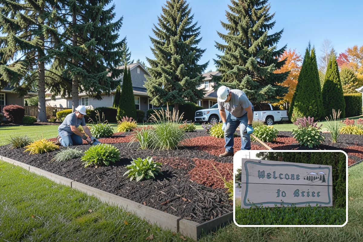 Lawn Blowing in Brier, Snohomish County, WA - Removes matted leaves and needles that smother turf