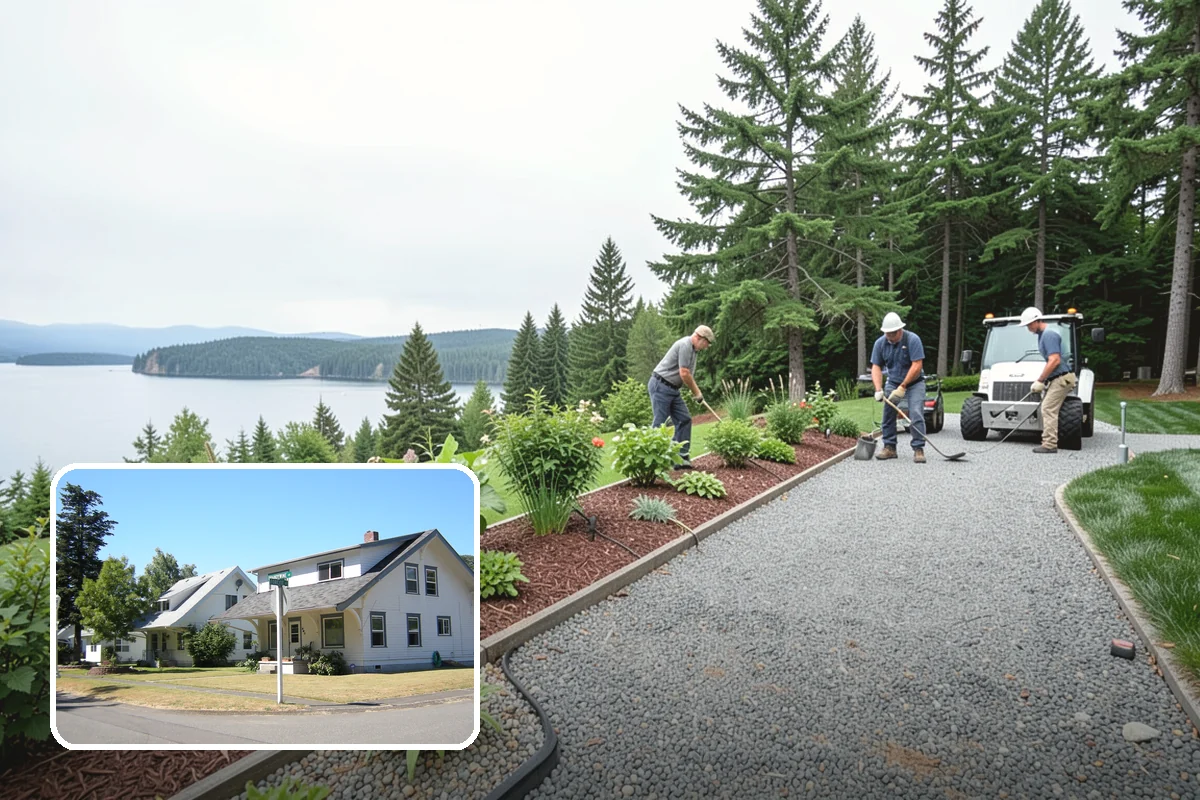 Lawn Blowing in DuPont, Pierce County, WA - Removes matted leaves and needles that smother turf