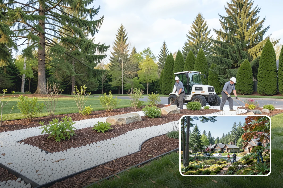 Lawn Blowing in Edgewood, Pierce County, WA - Removes matted leaves and needles that smother turf