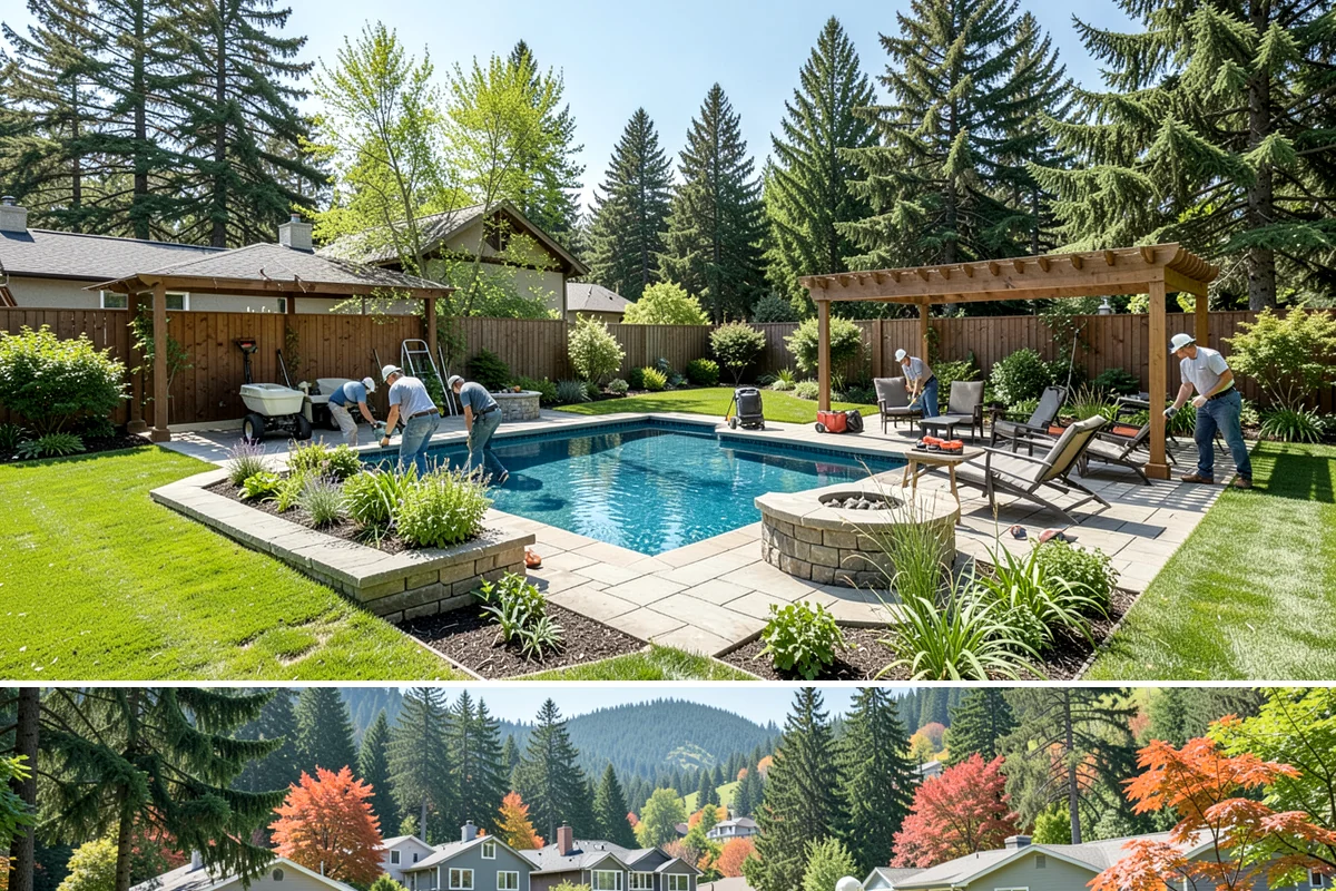 Lawn Blowing in Fircrest, Pierce County, WA - Blowing is in highest demand from October through December during heavy leaf and needle drop, and after the windstorms common to...