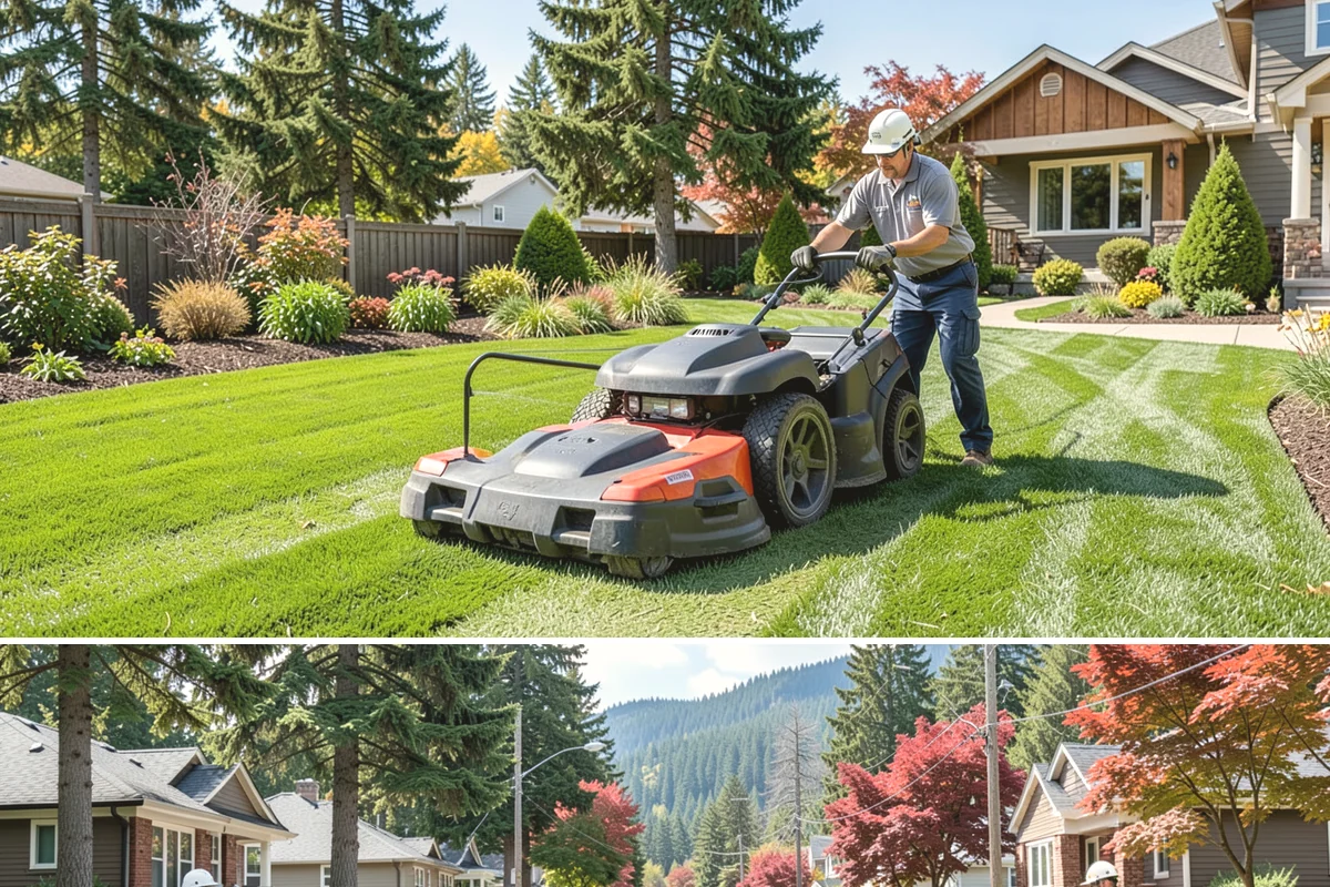 Lawn Blowing in Hunts Point, King County, WA - Blowing is in highest demand from October through December during heavy leaf and needle drop, and after the windstorms common to...