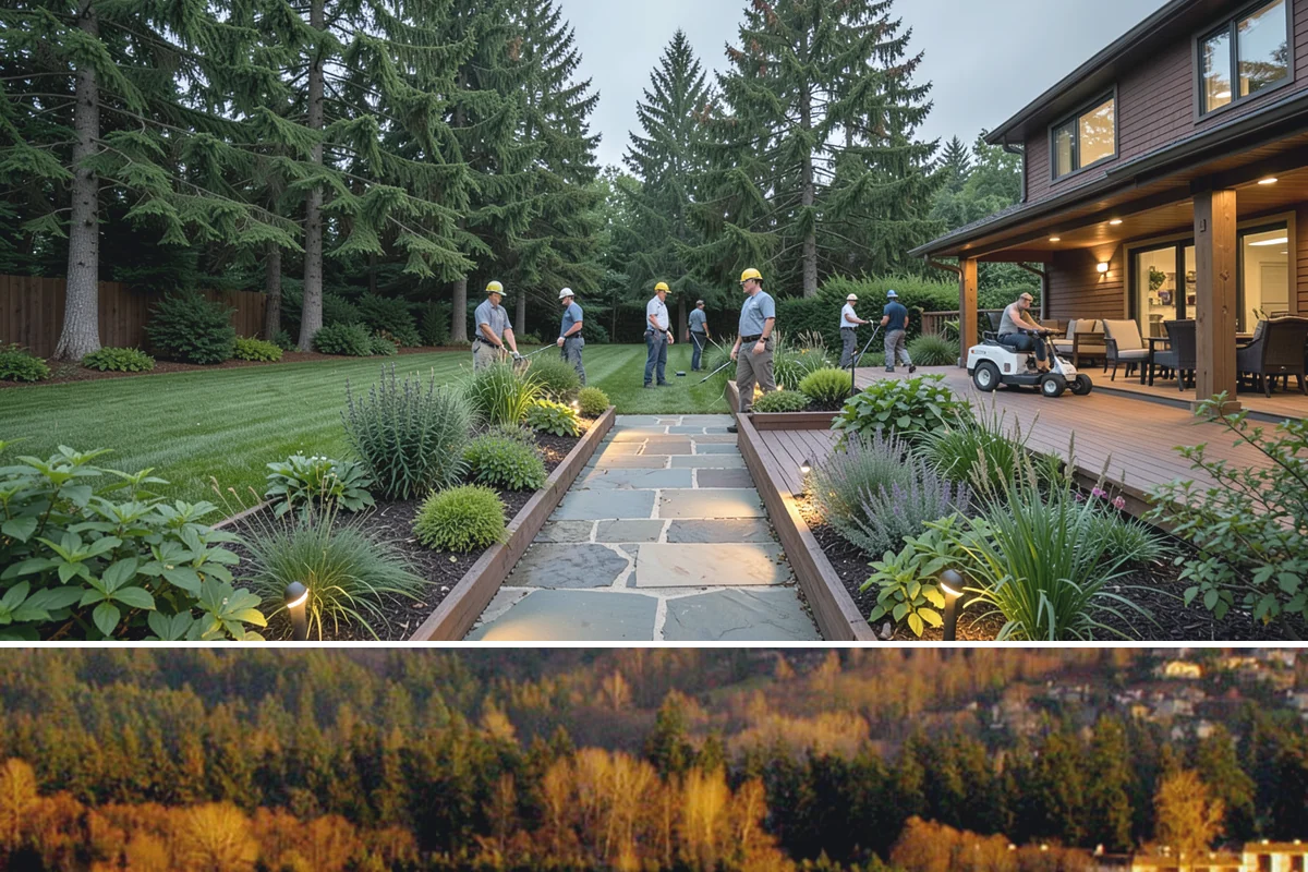 Lawn Blowing in Kenmore, King County, WA - Blowing is in highest demand from October through December during heavy leaf and needle drop, and after the windstorms common to...