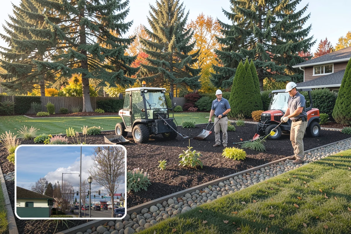Lawn Blowing in Marysville, Snohomish County, WA - Removes matted leaves and needles that smother turf