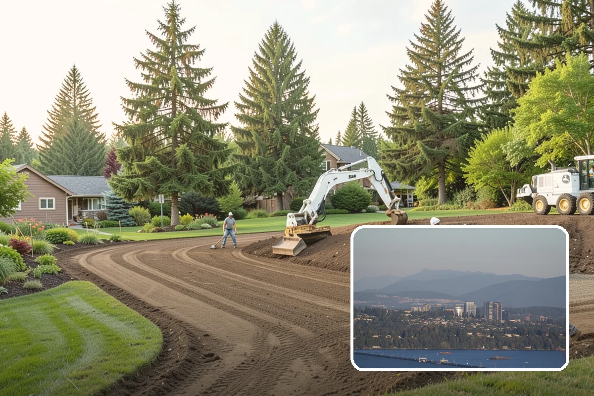 Lawn Blowing in Medina, King County, WA - Removes matted leaves and needles that smother turf