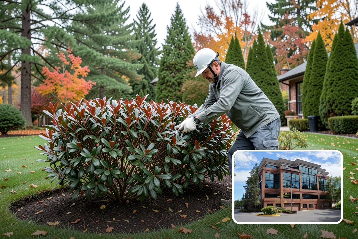 Lawn Blowing in Mountlake Terrace, Snohomish County, WA - Removes matted leaves and needles that smother turf