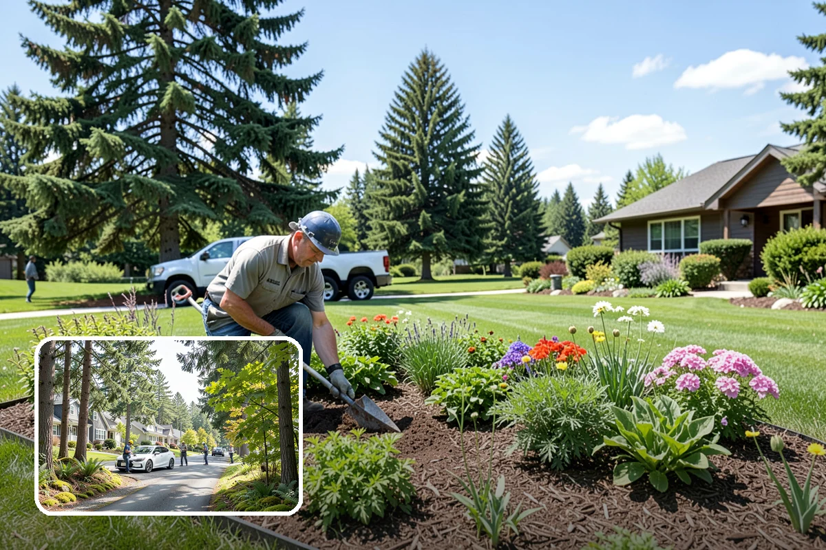 Lawn Blowing in Normandy Park, King County, WA - Removes matted leaves and needles that smother turf