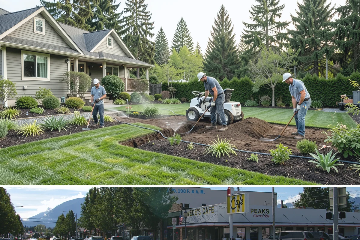 Lawn Blowing in North Bend, King County, WA - Blowing is in highest demand from October through December during heavy leaf and needle drop, and after the windstorms common to...