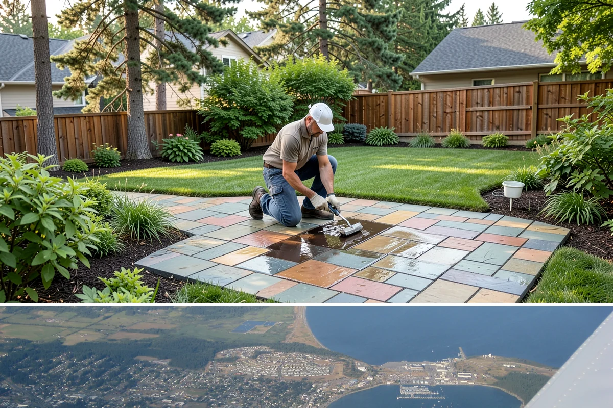 Lawn Blowing in Oak Harbor, Island County, WA - Blowing is in highest demand from October through December during heavy leaf and needle drop, and after the windstorms common to...
