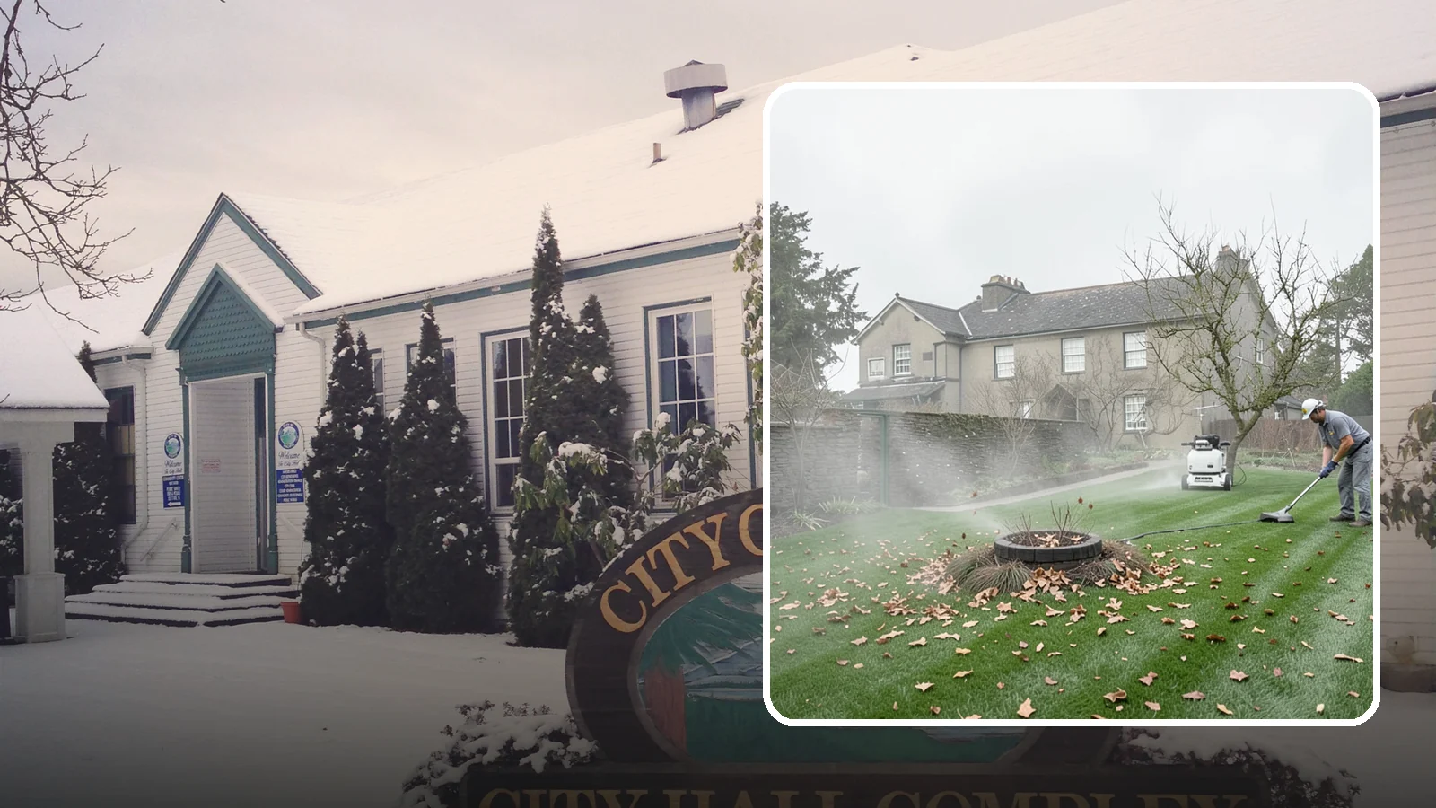 Lawn Blowing in Pacific, King County, WA - Clear fallen leaves, fir needles, and yard debris from your turf and hardscapes with thorough power blowing.