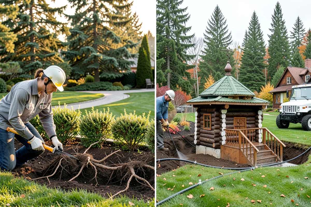 Lawn Blowing in Puyallup, Pierce County, WA - Assess debris load across lawn, beds, and hardscapes