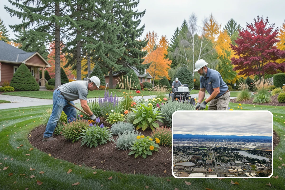 Lawn Blowing in SeaTac, King County, WA - Removes matted leaves and needles that smother turf