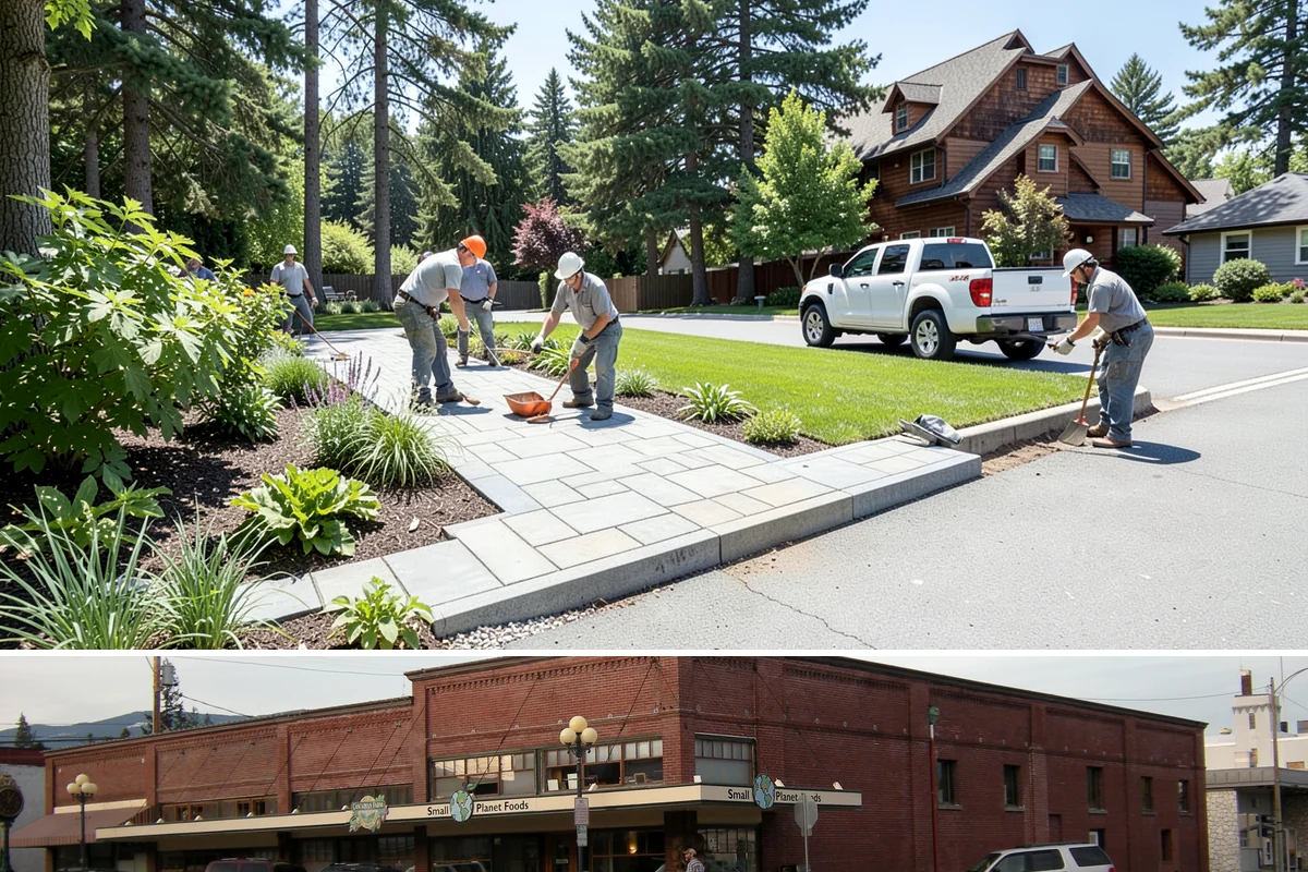 Lawn Blowing in Sedro-Woolley, Skagit County, WA - Blowing is in highest demand from October through December during heavy leaf and needle drop, and after the windstorms common to...