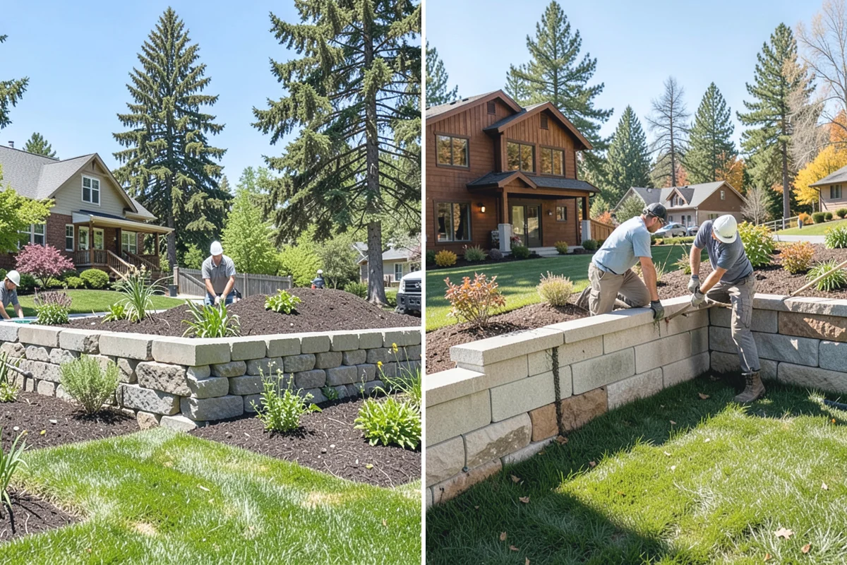 Lawn Blowing in Skykomish, King County, WA - Assess debris load across lawn, beds, and hardscapes