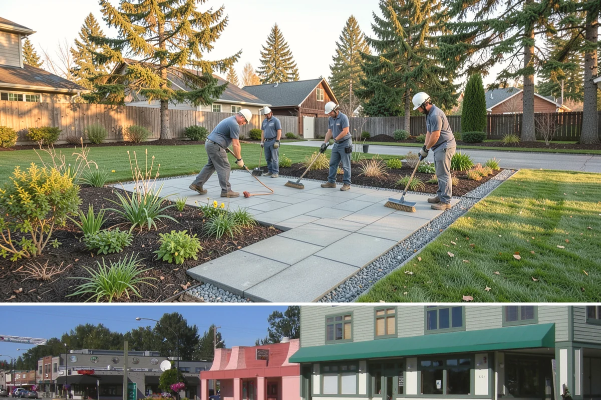 Lawn Blowing in Snoqualmie, King County, WA - Blowing is in highest demand from October through December during heavy leaf and needle drop, and after the windstorms common to...