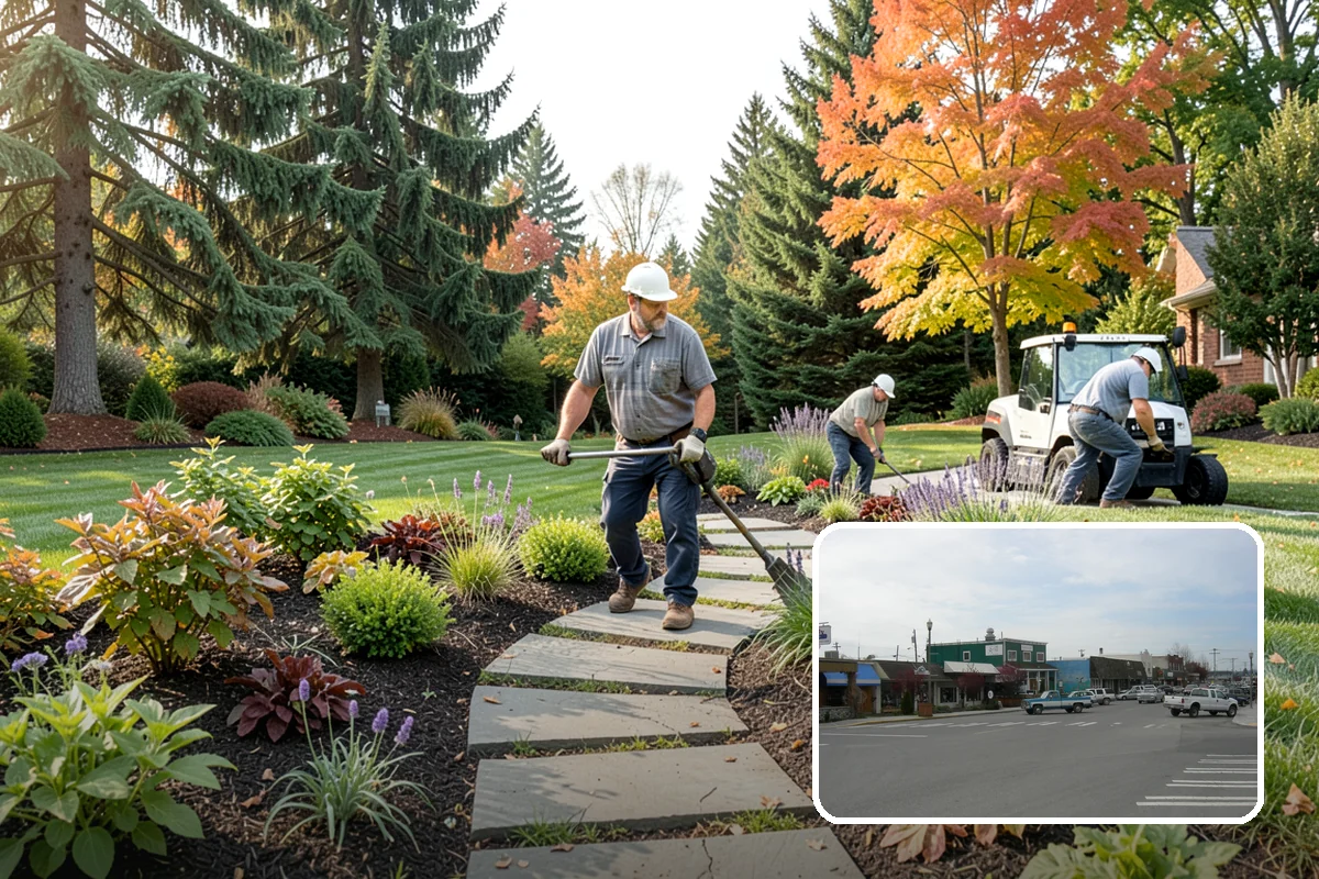 Lawn Blowing in Stanwood, Snohomish County, WA - Removes matted leaves and needles that smother turf