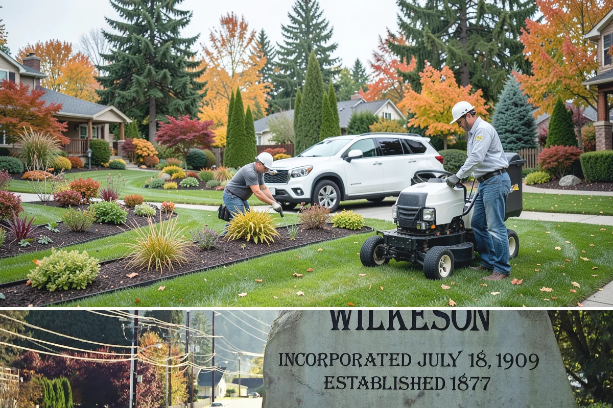 Lawn Blowing in Wilkeson, Pierce County, WA - Blowing is in highest demand from October through December during heavy leaf and needle drop, and after the windstorms common to...