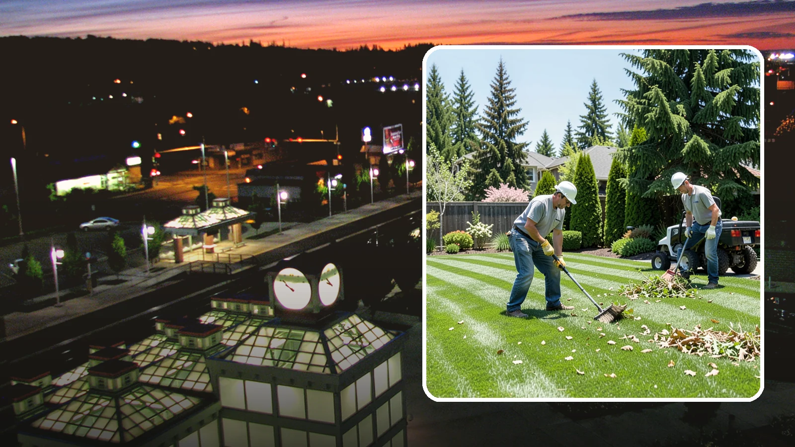 Lawn Cleanup in Auburn, King County, WA - Refresh a neglected yard with a full cleanup of leaves, debris, weeds, and overgrowth in a single visit.