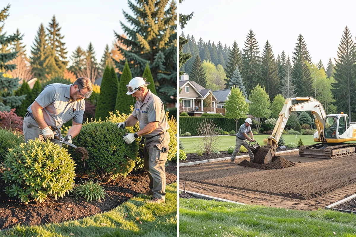 Lawn Cleanup in Auburn, King County, WA - Survey the property and prioritize debris and overgrowth