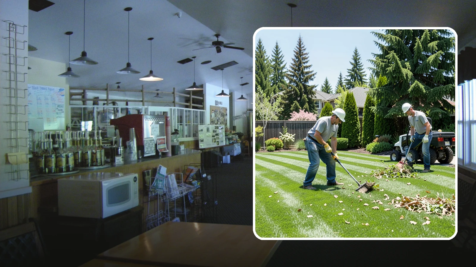 Lawn Cleanup in Black Diamond, King County, WA - Refresh a neglected yard with a full cleanup of leaves, debris, weeds, and overgrowth in a single visit.