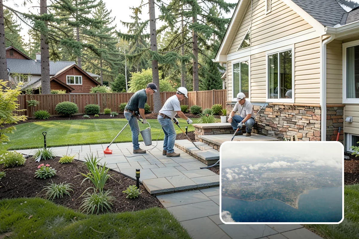Lawn Cleanup in Burien, King County, WA - One-visit reset for neglected or seasonal yards