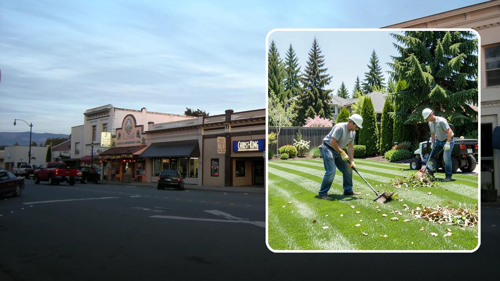 Lawn Cleanup in Burlington, Skagit County, WA - Refresh a neglected yard with a full cleanup of leaves, debris, weeds, and overgrowth in a single visit.