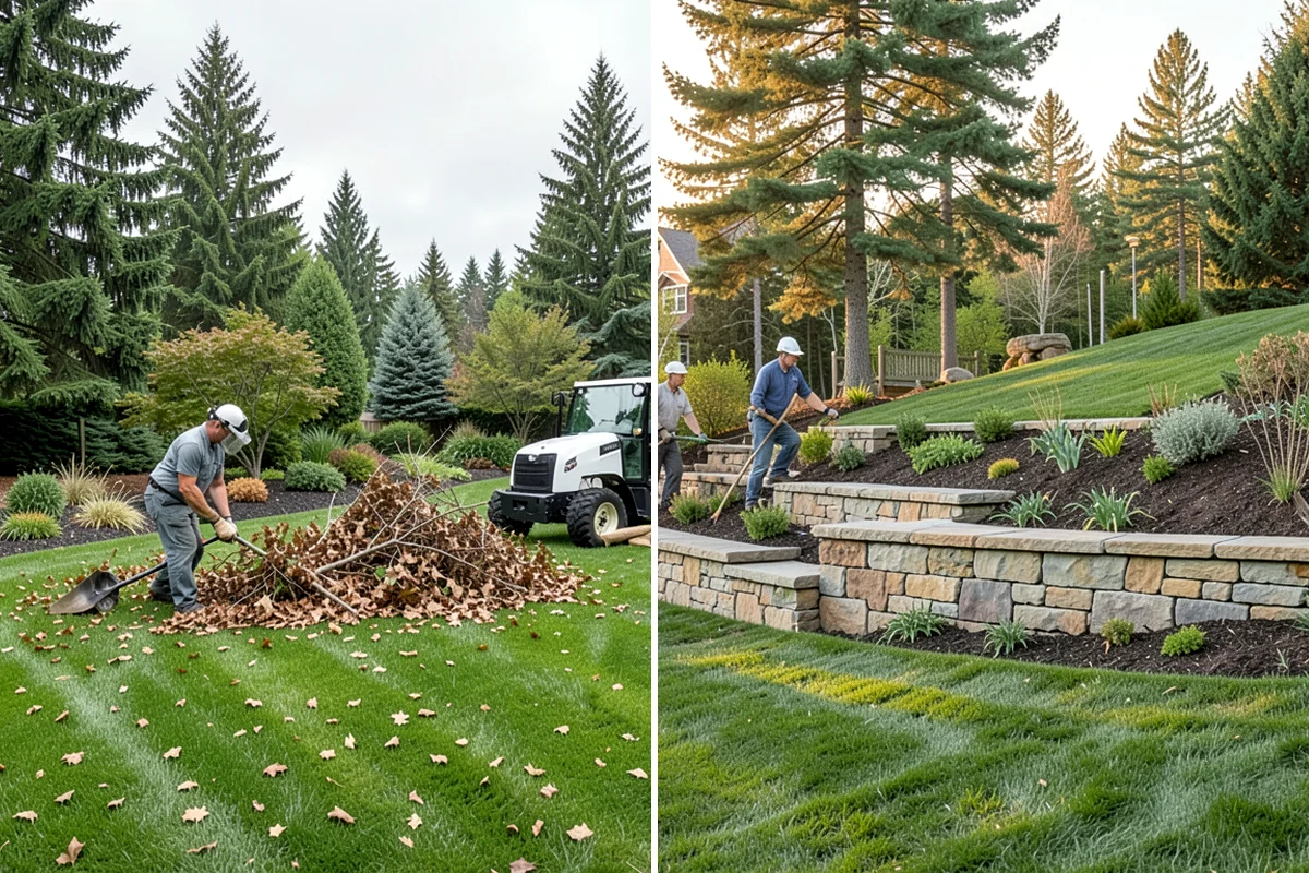 Lawn Cleanup in Clyde Hill, King County, WA - Survey the property and prioritize debris and overgrowth