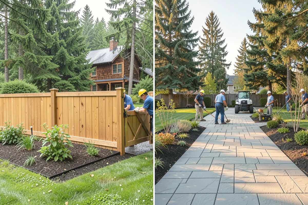 Lawn Cleanup in Covington, King County, WA - Survey the property and prioritize debris and overgrowth