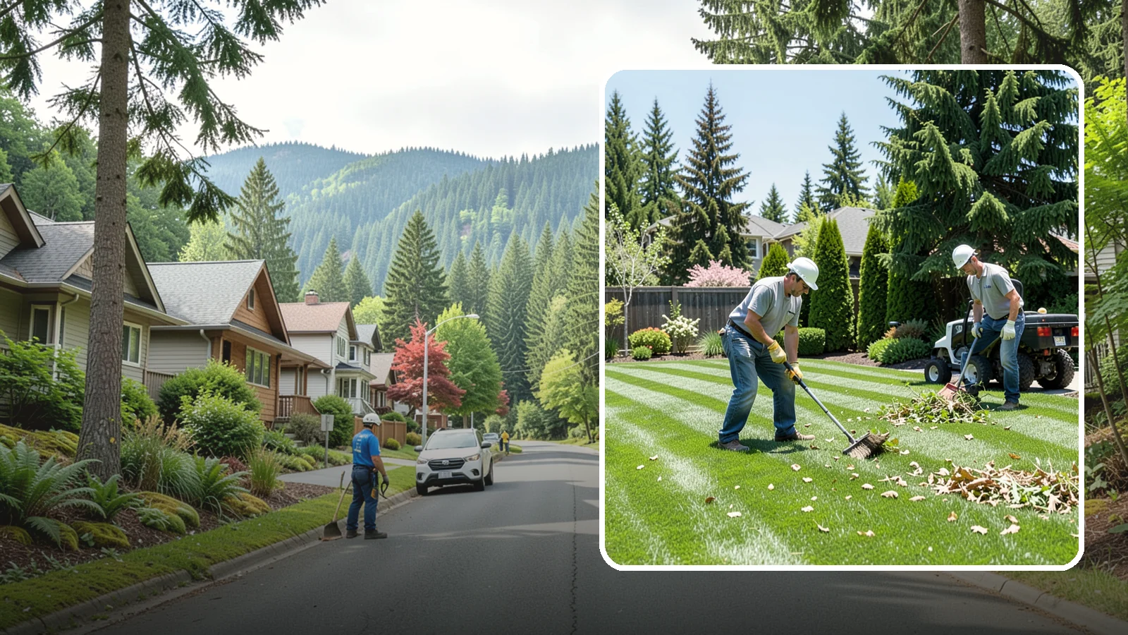 Lawn Cleanup in Darrington, Snohomish County, WA - Refresh a neglected yard with a full cleanup of leaves, debris, weeds, and overgrowth in a single visit.