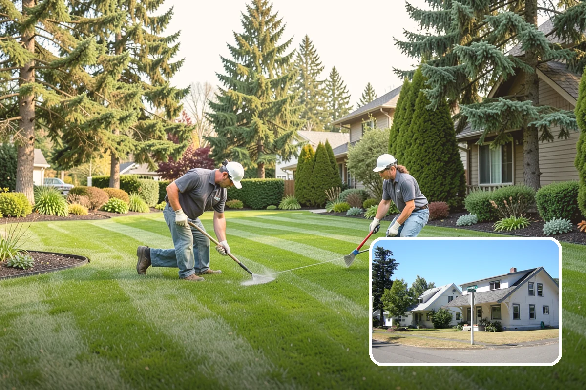 Lawn Cleanup in DuPont, Pierce County, WA - One-visit reset for neglected or seasonal yards