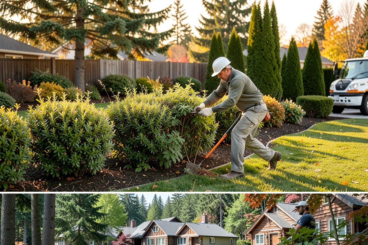 Lawn Cleanup in Edgewood, Pierce County, WA - Spring and fall are the prime windows for a full cleanup, aligning with the Northwest's growth startup and the end-of-season leaf...
