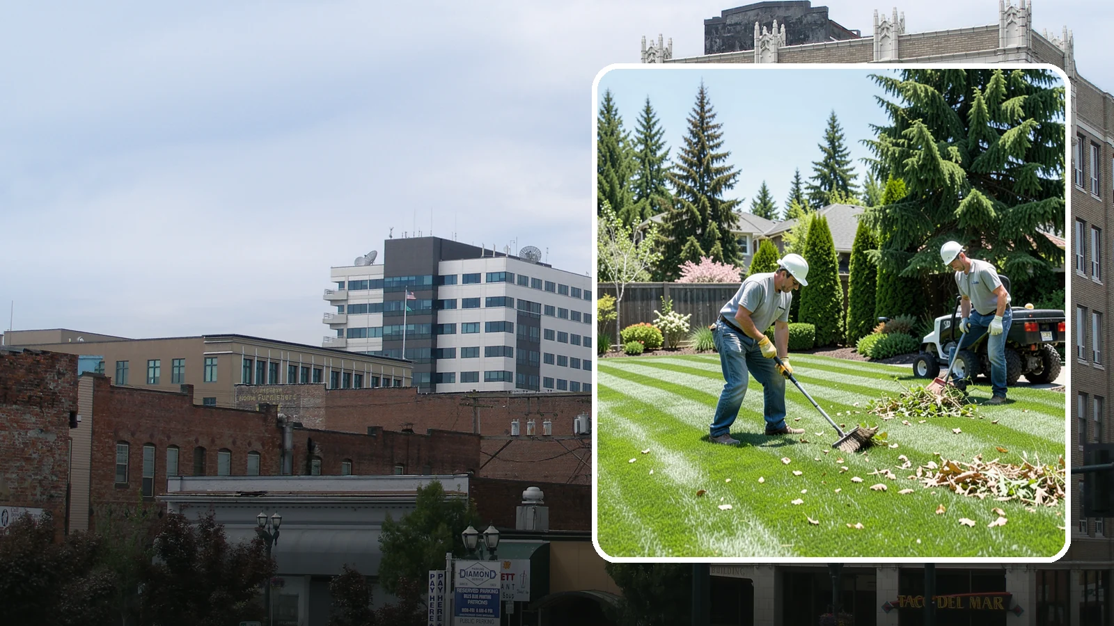 Lawn Cleanup in Everett, Snohomish County, WA - Refresh a neglected yard with a full cleanup of leaves, debris, weeds, and overgrowth in a single visit.