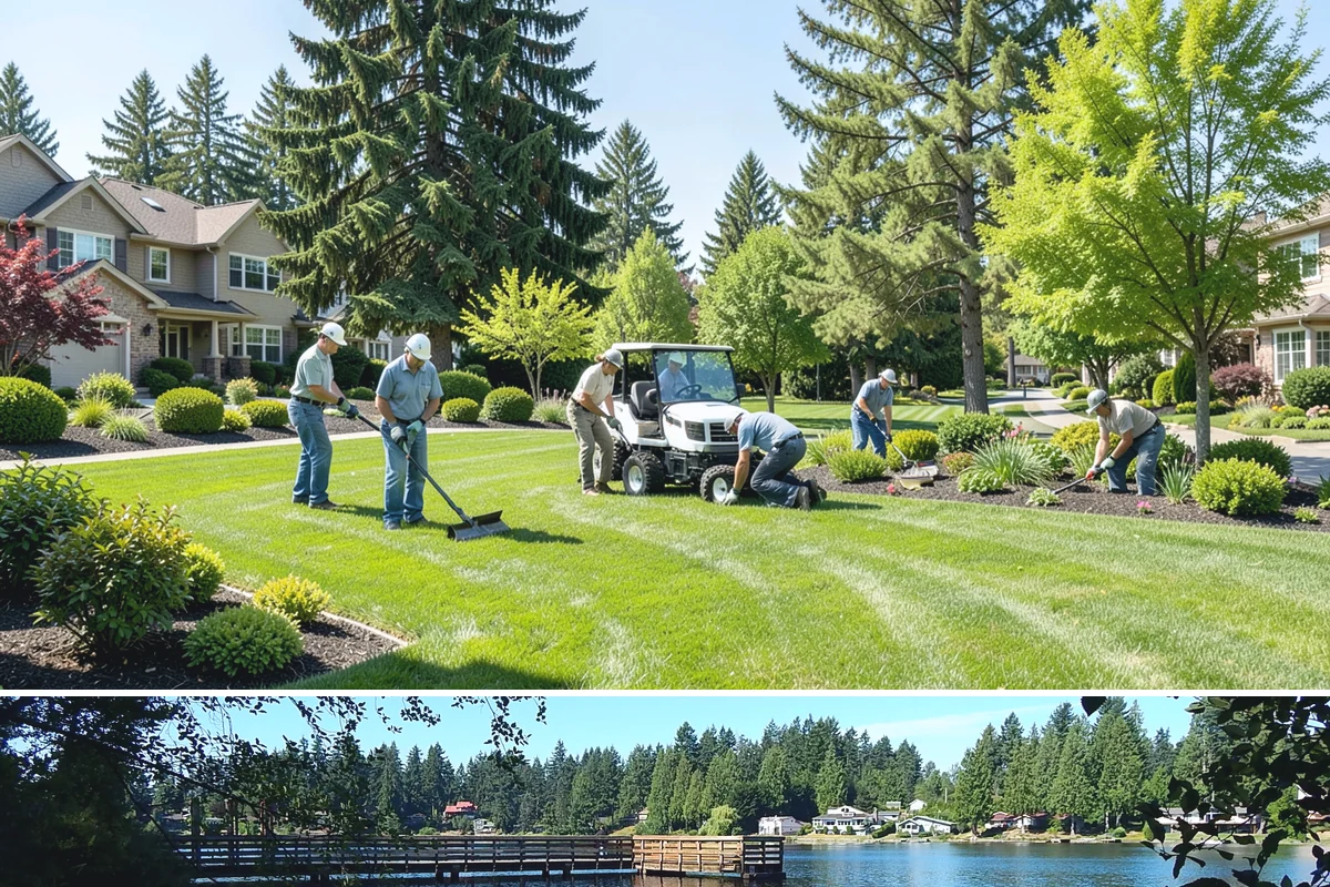 Lawn Cleanup in Federal Way, King County, WA - Spring and fall are the prime windows for a full cleanup, aligning with the Northwest's growth startup and the end-of-season leaf...