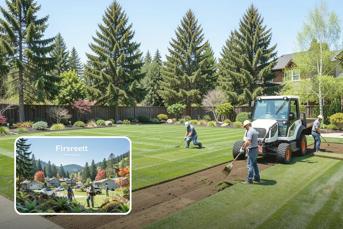 Lawn Cleanup in Fircrest, Pierce County, WA - One-visit reset for neglected or seasonal yards