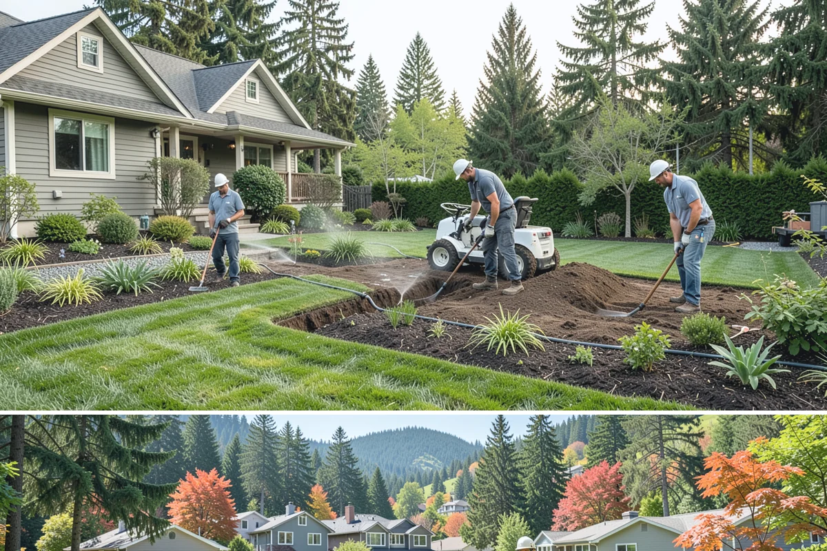 Lawn Cleanup in Fircrest, Pierce County, WA - Spring and fall are the prime windows for a full cleanup, aligning with the Northwest's growth startup and the end-of-season leaf...