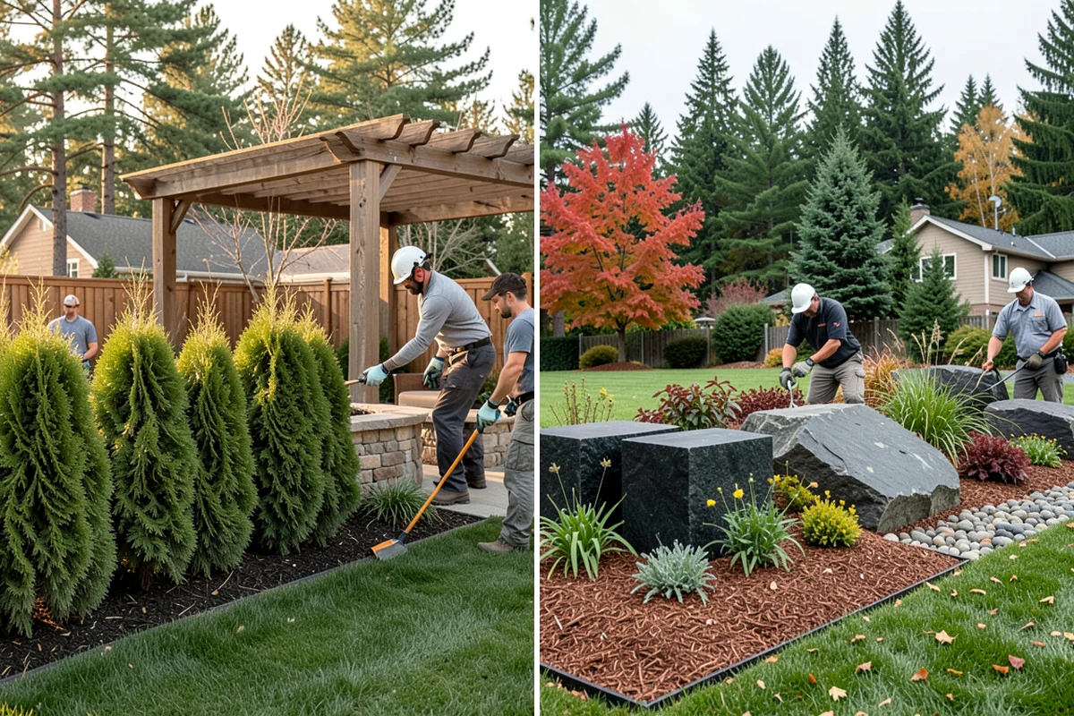 Lawn Cleanup in Gig Harbor, Pierce County, WA - Survey the property and prioritize debris and overgrowth