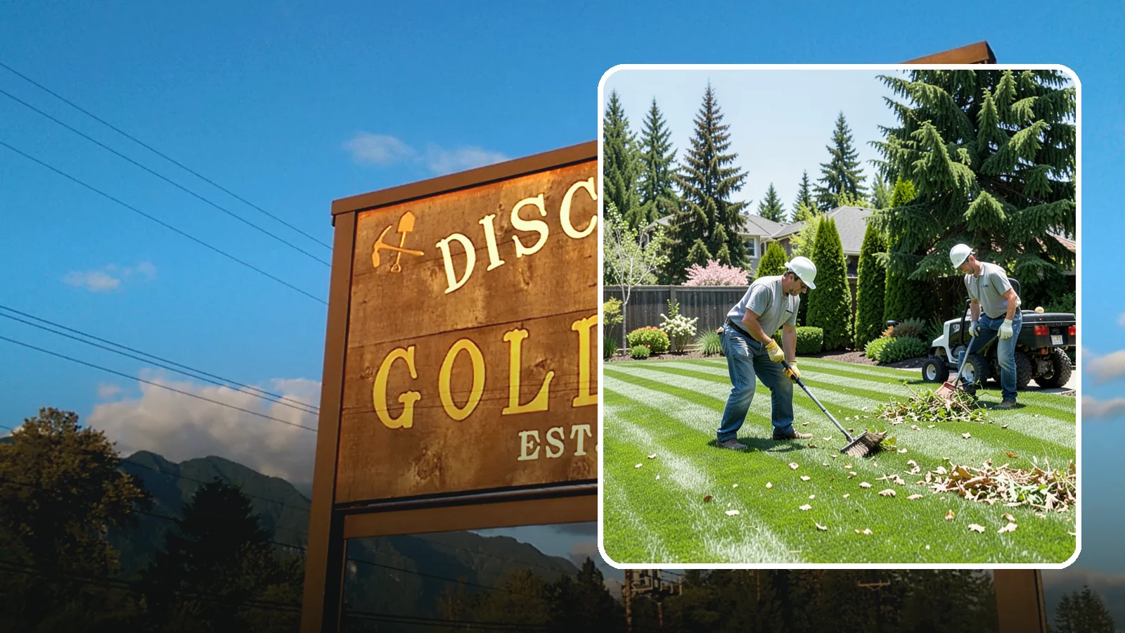 Lawn Cleanup in Gold Bar, Snohomish County, WA - Refresh a neglected yard with a full cleanup of leaves, debris, weeds, and overgrowth in a single visit.