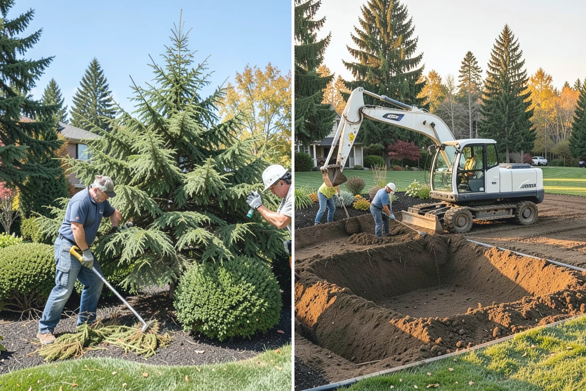 Lawn Cleanup in Hamilton, Skagit County, WA - Survey the property and prioritize debris and overgrowth