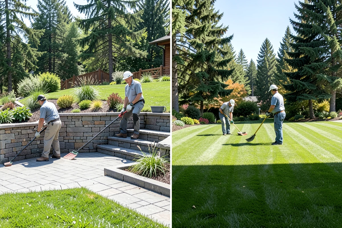 Lawn Cleanup in Hunts Point, King County, WA - Survey the property and prioritize debris and overgrowth