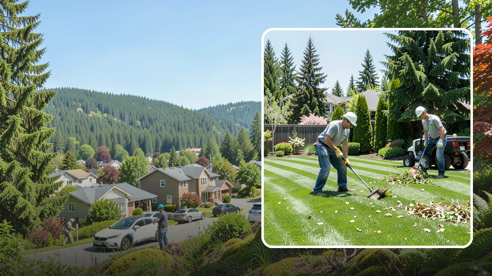 Lawn Cleanup in Index, Snohomish County, WA - Refresh a neglected yard with a full cleanup of leaves, debris, weeds, and overgrowth in a single visit.
