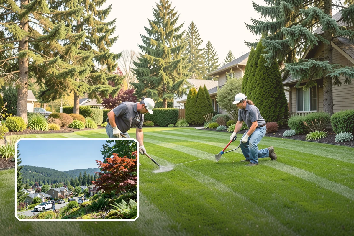 Lawn Cleanup in Index, Snohomish County, WA - One-visit reset for neglected or seasonal yards