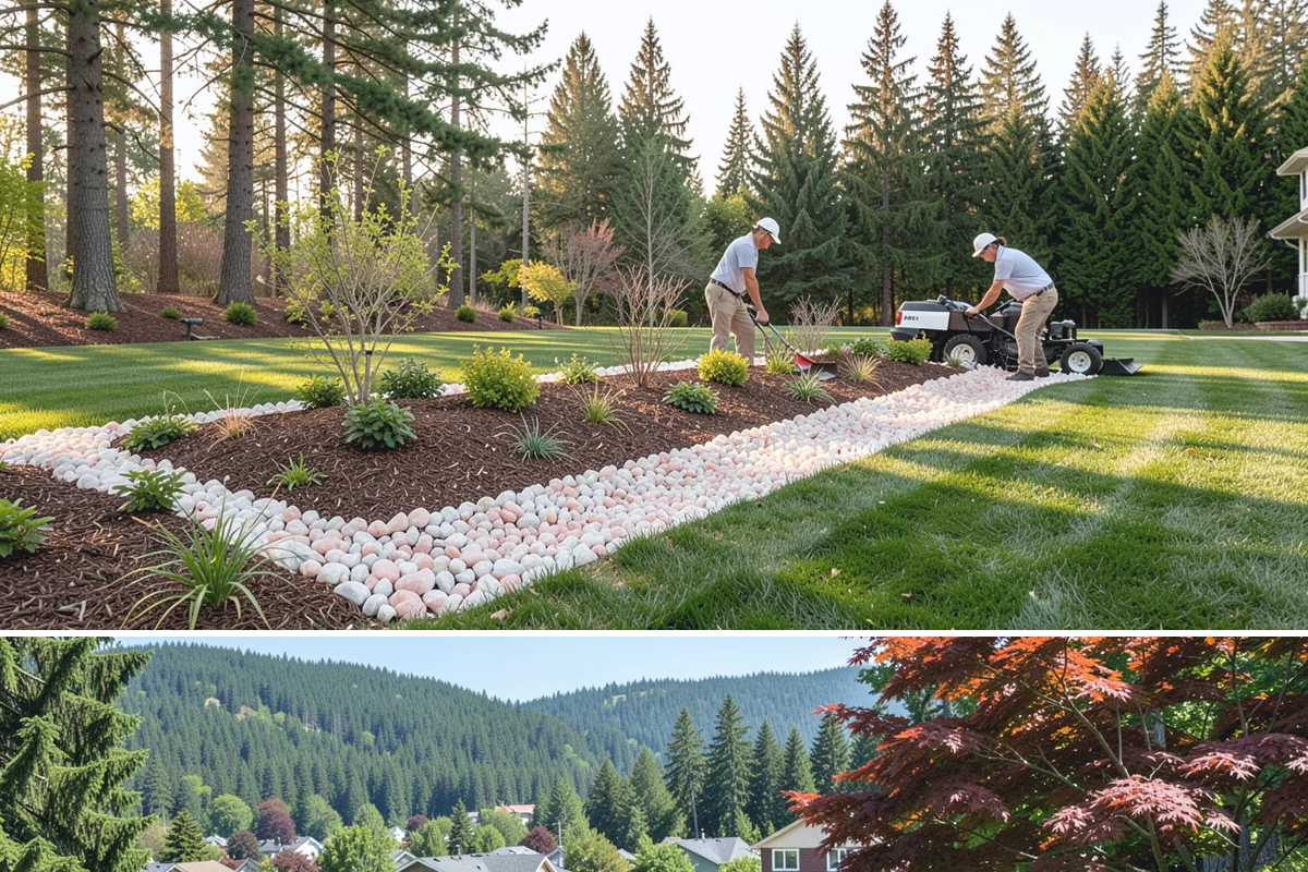 Lawn Cleanup in Index, Snohomish County, WA - Spring and fall are the prime windows for a full cleanup, aligning with the Northwest's growth startup and the end-of-season leaf...