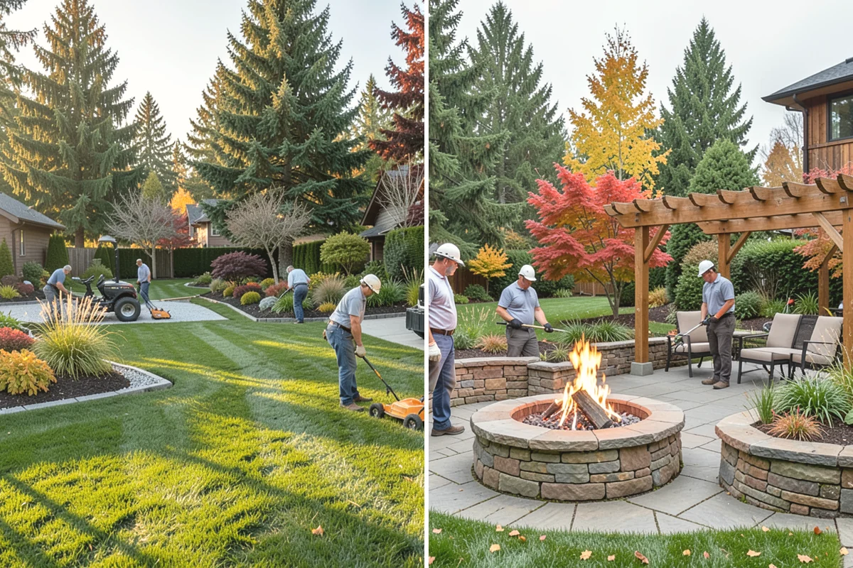 Lawn Cleanup in Issaquah, King County, WA - Survey the property and prioritize debris and overgrowth