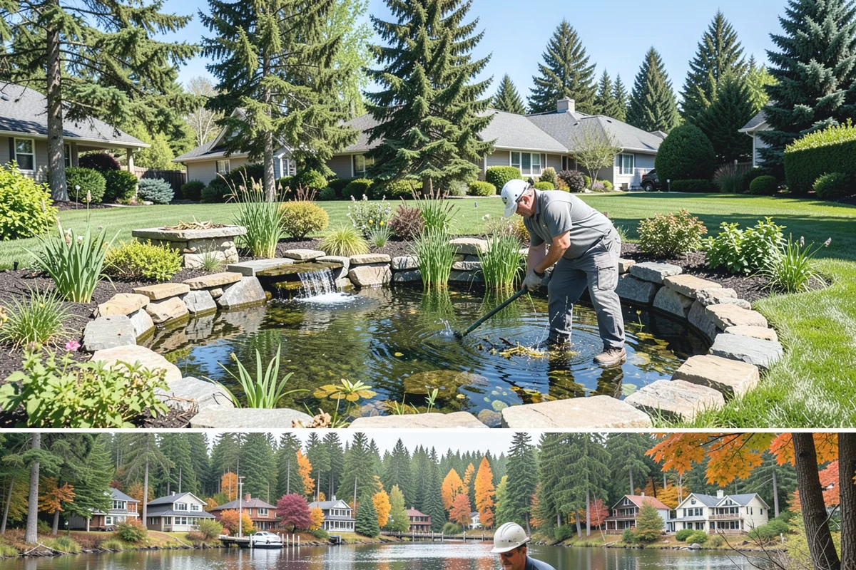 Lawn Cleanup in La Conner, Skagit County, WA - Spring and fall are the prime windows for a full cleanup, aligning with the Northwest's growth startup and the end-of-season leaf...