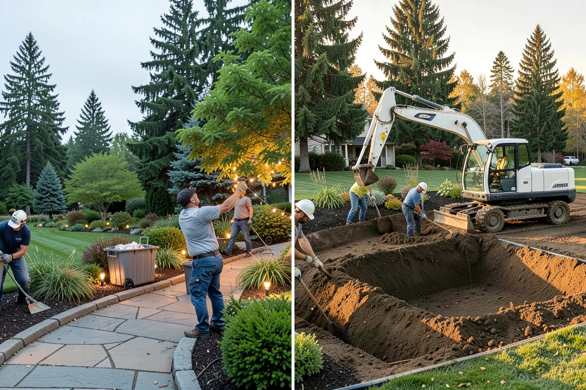 Lawn Cleanup in Lake Forest Park, King County, WA - Survey the property and prioritize debris and overgrowth