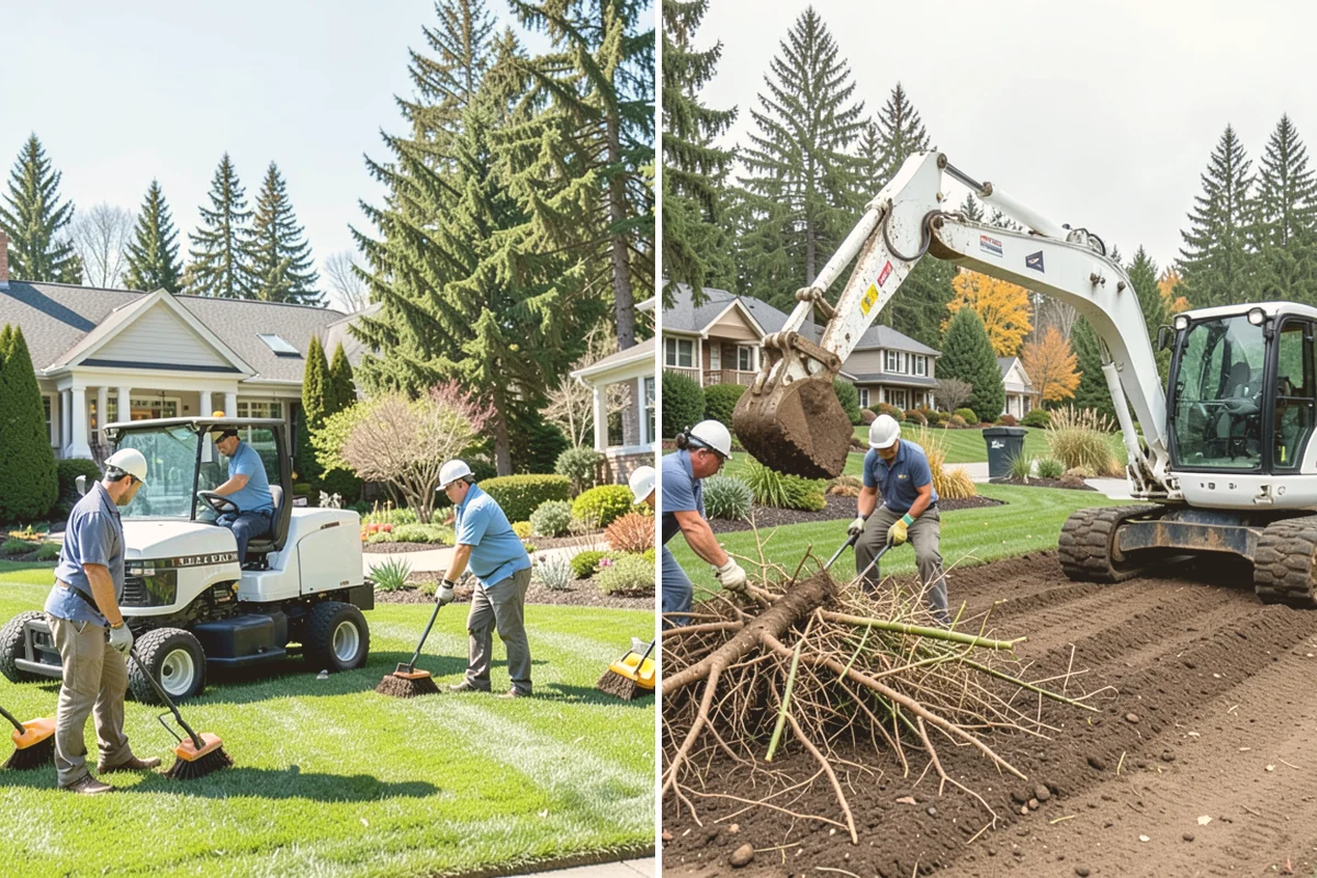 Lawn Cleanup in Langley, Island County, WA - Survey the property and prioritize debris and overgrowth