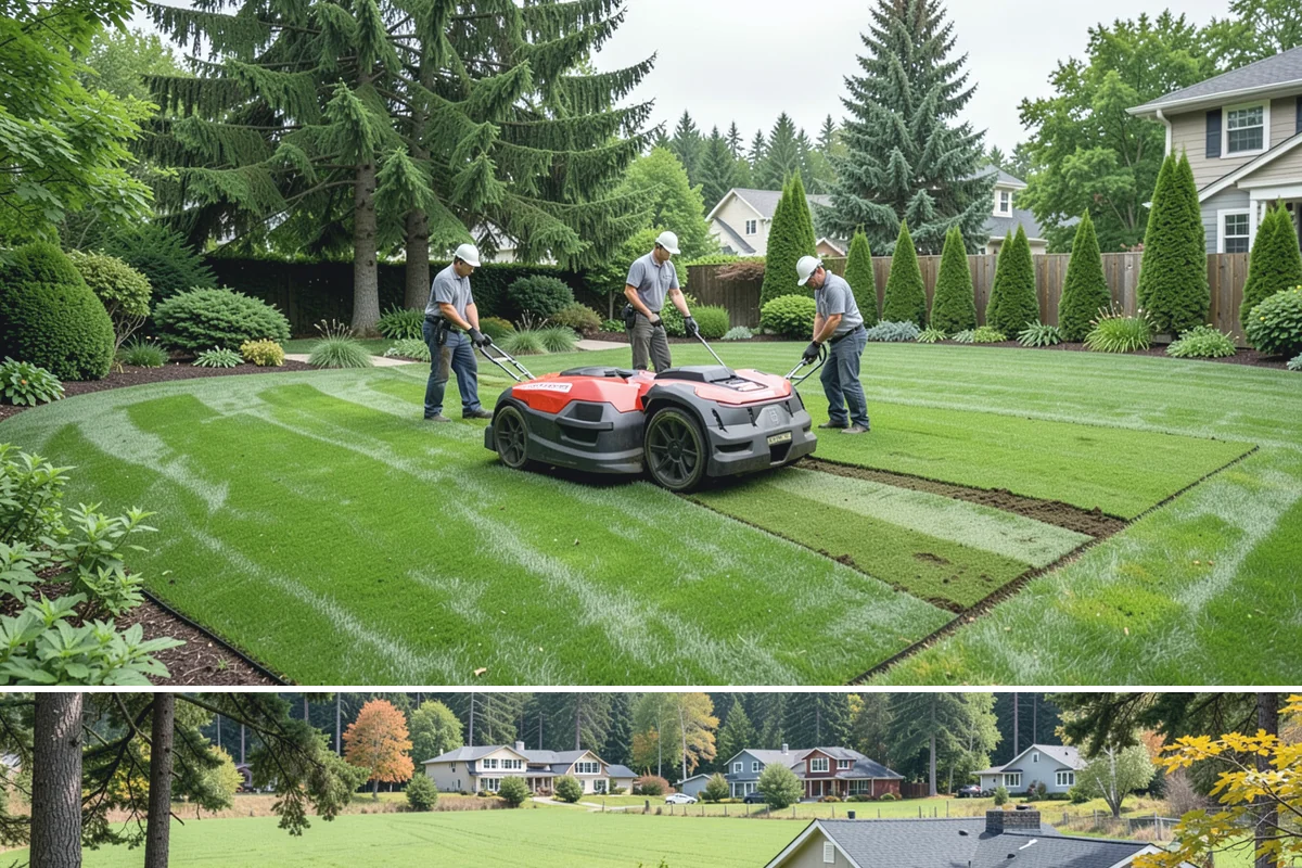 Lawn Cleanup in Lyman, Skagit County, WA - Spring and fall are the prime windows for a full cleanup, aligning with the Northwest's growth startup and the end-of-season leaf...